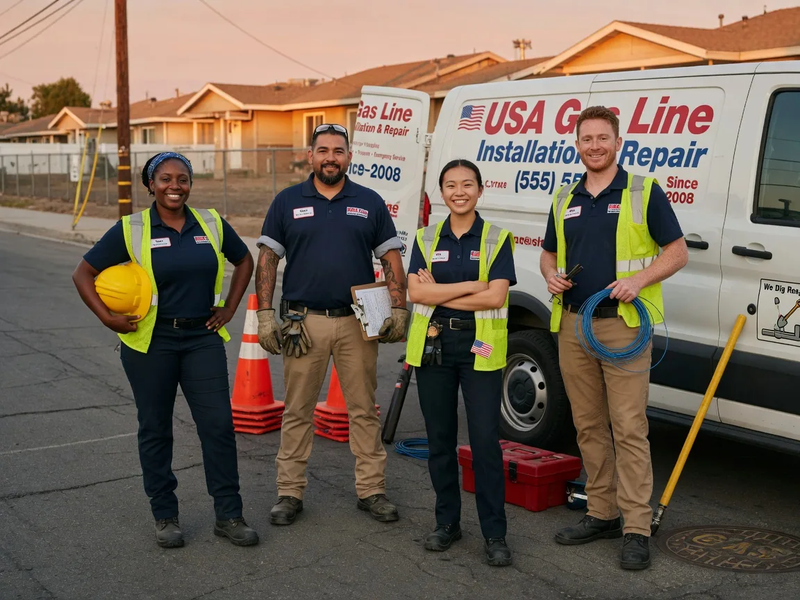 Gas Line Installation company in Johnston City, IL